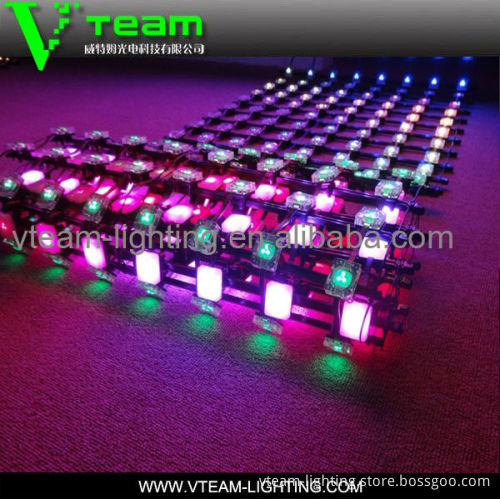 Flexible led mesh curtain/LED curtain and folded screen/installation of mesh gird -Mahjong4
